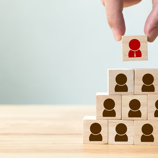 Human,Resource,Management,And,Recruitment,Business,Concept,,Hand,Putting,Wood